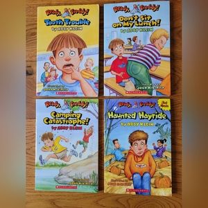 Ready, Freddy! Scholastic series, 4 separate books.